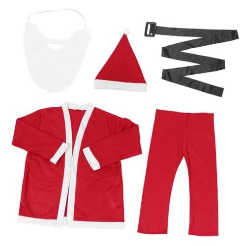 SHERCHPRY Weihnachtsmann Cosplay Kostüm für Männer Bequemem für Festliche Anlässe für Weihnachten Partys und Feiertage für Freunde SHERCHPRY Weihnachtsmann Cosplay Kostüm für Männer Bequemem für Festliche Anlässe für Weihnachten Partys und Feiertage für Freunde von SHERCHPRY
