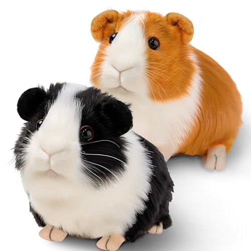 SHINELINE 2 Stück Süß Meerschweinchen Kuscheltier - Realistische Hamster Plüschtiere Spielzeug, Weich Kuscheltiere Puppe Spielzeug Dekor für Jungen Mädchen Partybedarf Valentinstag Geburtstagsgeschenk SHINELINE 2 Stück Süß Meerschweinchen Kuscheltier - Realistische Hamster Plüschtiere Spielzeug, Weich Kuscheltiere Puppe Spielzeug Dekor für Jungen Mädchen Partybedarf Valentinstag Geburtstagsgeschenk von SHINELINE