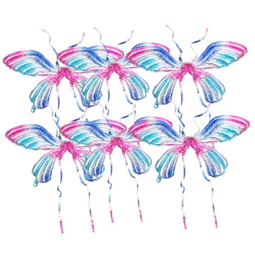 SHINEOFI 1 Satz Aufblasbarer Schmetterlingsflügel-ballon Flügel Dekorationen Partyballons Geburtstagsfeierdekorationen Partydekorationen Rollenspiel-requisiten Flügel Ballons Aluminiumfolie von SHINEOFI