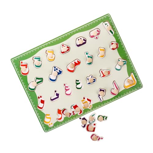 SHINEOFI 1 Satz Kognitive Lernpuzzleplatte Puzzlespielzeug Brieferkennung für den Kindergarten Lernen kleine Rätsel für Kinderspielzeug Lernen Holz SHINEOFI 1 Satz Kognitive Lernpuzzleplatte Puzzlespielzeug Brieferkennung für den Kindergarten Lernen kleine Rätsel für Kinderspielzeug Lernen Holz von SHINEOFI
