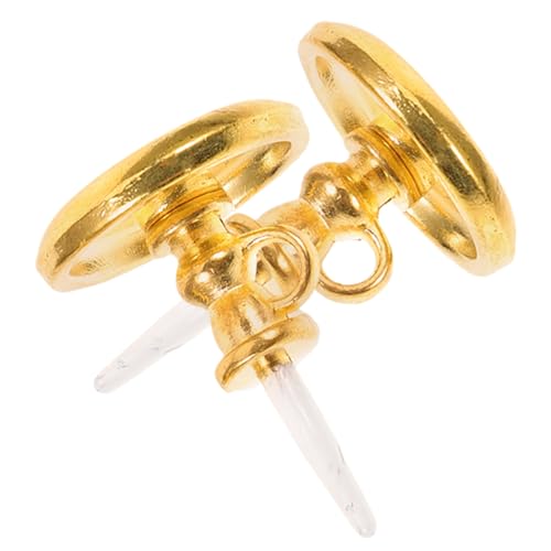 SHINEOFI 1 Satz Miniaturen Zum Basteln Puppenhaus-kerzenständer Mini-kerzenhalter Kleine Puppenstubenmöbel Miniaturkerzenhalter Für Puppenhaus Stöcke Legierung 2 Stück von SHINEOFI