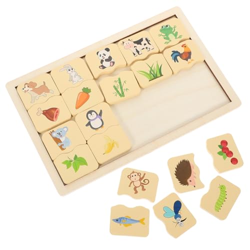 SHINEOFI 1 Satz Pädagogisches Puzzle Puzzlematte Nagel-Puzzles Aus Holz Passende Puzzles Aus Holz Holzpuzzle Blockpuzzles Für Kleinkinder Steckpuzzle Für Hölzern von SHINEOFI