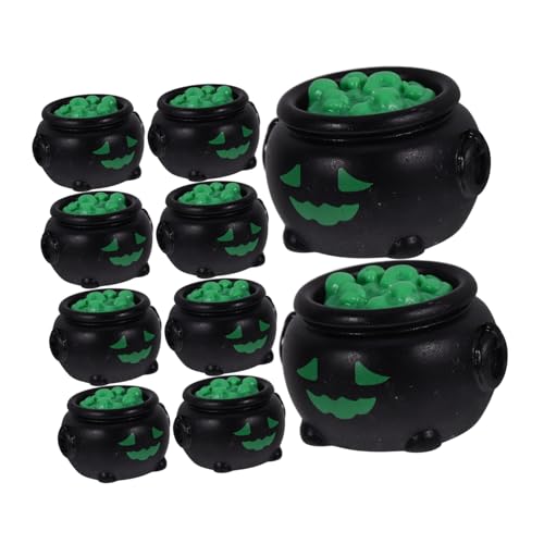 SHINEOFI 10 Stück Teiliges Mini aus Robustem Harz Dekorative Halloween Miniatur für Puppenhäuser Schreibtisch und Partyfüllung Detailreiche Mikro Landschaft Deko SHINEOFI 10 Stück Teiliges Mini aus Robustem Harz Dekorative Halloween Miniatur für Puppenhäuser Schreibtisch und Partyfüllung Detailreiche Mikro Landschaft Deko von SHINEOFI