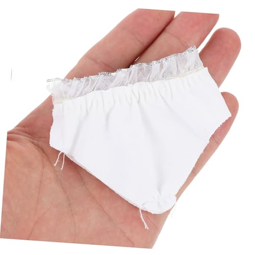 SHINEOFI 10 Stück Teiliges Puppenunterwäsche aus Weichem Waschbare Doll Unterhosen für Puppen Wiederverwendbare Puppenzubehör Kleidung für Puppenhäuser und Kreatives Spiel von SHINEOFI