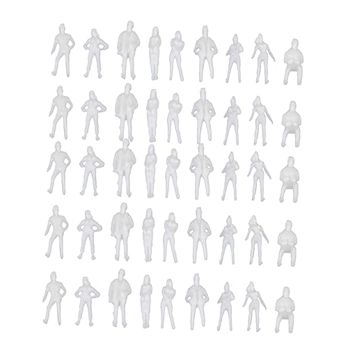 SHINEOFI 100 Stück Figurenmodell Menschen Zahlen Modelle Mini spielgeschirr bastelmaterial bastel Material Decor passenge Plastik Figur Micro-People-Modell Figuren Menschen Weiß SHINEOFI 100 Stück Figurenmodell Menschen Zahlen Modelle Mini spielgeschirr bastelmaterial bastel Material Decor passenge Plastik Figur Micro-People-Modell Figuren Menschen Weiß von SHINEOFI