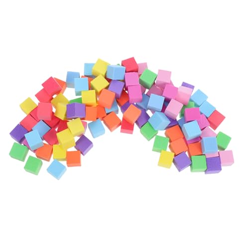 SHINEOFI 100 Stück Schaumstoffwürfel Multifunktionale Schaumstoff Zählwürfel – Mathe Manipulative Für – Geometrische Würfelblöcke Für Das Lernen In Der Schule SHINEOFI 100 Stück Schaumstoffwürfel Multifunktionale Schaumstoff Zählwürfel – Mathe Manipulative Für – Geometrische Würfelblöcke Für Das Lernen In Der Schule von SHINEOFI