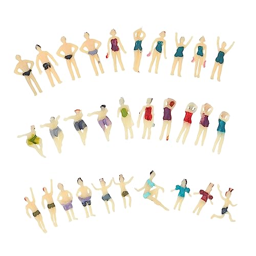 120 STK Charakterpuppenmodell Modellbau schaufensterpuppe gefälschtes Menschenmodell menschliche Modelle plastische Ornamente gemalte Menschenmodelle Architekturmodelle Mini Statue von SHINEOFI