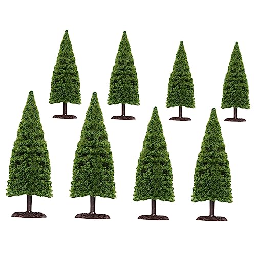 16 STK Kiefer Modellbäume Landschaftsmodell Zedern Mini-Olivenbaum Mini-Palme bastelsachen Modelle gefälschte Mini-Bäume Miniaturbäume Sandkasten Modellbaum Landschaftsbaum Plastik von SHINEOFI