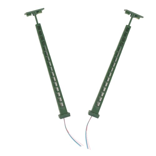 SHINEOFI 2 Stück Ampel Material Tisch Mini Eisenbahnlampenmodell Mikro-landschaftslampendekor Modelleisenbahn Landschaft Signallicht Ampelmodelle Edelstahl Plus Abs Green SHINEOFI 2 Stück Ampel Material Tisch Mini Eisenbahnlampenmodell Mikro-landschaftslampendekor Modelleisenbahn Landschaft Signallicht Ampelmodelle Edelstahl Plus Abs Green von SHINEOFI