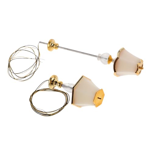 SHINEOFI 2 Stück Miniature Dollhouse Lamp Europäischer Stil DIY Beleuchtung für Puppenhäuser Kreative Bildung Handgefertigte Boden und Tischlampe und Höhe Romantischer Look für Nächtliche SHINEOFI 2 Stück Miniature Dollhouse Lamp Europäischer Stil DIY Beleuchtung für Puppenhäuser Kreative Bildung Handgefertigte Boden und Tischlampe und Höhe Romantischer Look für Nächtliche von SHINEOFI