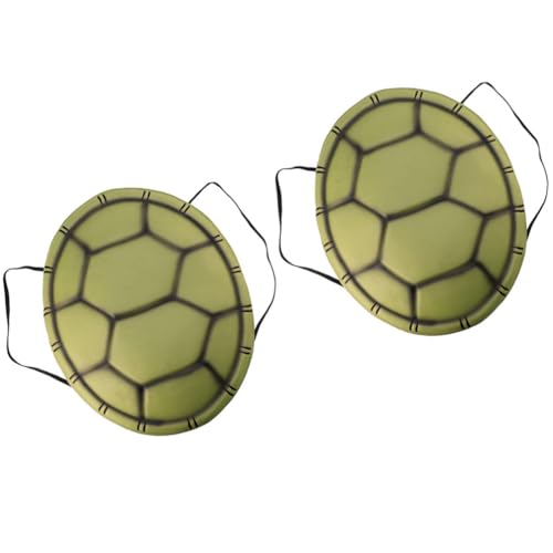 SHINEOFI 2 Stück Schildkrötenpanzer-Kostüm-Requisiten Kinder-Schildkrötenpanzer-Rucksack Schildkrötenspielzeug Für Halloween Cosplay-Requisiten Verkleidungszubehör Auftritt Party SHINEOFI 2 Stück Schildkrötenpanzer-Kostüm-Requisiten Kinder-Schildkrötenpanzer-Rucksack Schildkrötenspielzeug Für Halloween Cosplay-Requisiten Verkleidungszubehör Auftritt Party von SHINEOFI