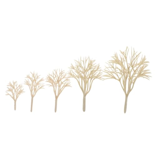 SHINEOFI 20 Stück Gebäudemodellbaum Miniaturbäume für Modelle Mikrolandschaftsbaum Miniaturbaummodell Mini-Szenenzubehör-Modellbäume Architekturmodellbaubedarf Zug zubehör Plastik Beige SHINEOFI 20 Stück Gebäudemodellbaum Miniaturbäume für Modelle Mikrolandschaftsbaum Miniaturbaummodell Mini-Szenenzubehör-Modellbäume Architekturmodellbaubedarf Zug zubehör Plastik Beige von SHINEOFI