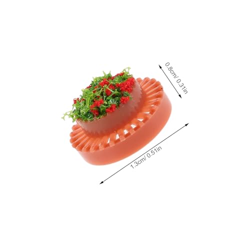 SHINEOFI 20 Stück Simulierte Runde Gartenblumenbeete Miniatur Pflanzgefäße für Sandtisch Landschaft Dekorative DIY Modellbau Zubehör SHINEOFI 20 Stück Simulierte Runde Gartenblumenbeete Miniatur Pflanzgefäße für Sandtisch Landschaft Dekorative DIY Modellbau Zubehör von SHINEOFI