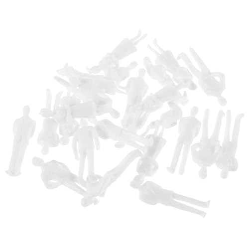 SHINEOFI 25 Stück Modellpuppen Miniaturfiguren Modelle Kleine Menschenfiguren Minifiguren Requisiten Miniatur Szenen Requisiten Miniaturfiguren Requisiten Miniaturfiguren Ornamente von SHINEOFI