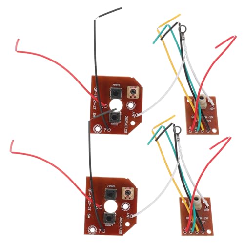 SHINEOFI 2Sätze Zweikanal Fernbedienungsmodul Toy DIY Experimentierboard mit Antenne für Wissenschaftliche Projekte für Hobbyisten Praktischen SHINEOFI 2Sätze Zweikanal Fernbedienungsmodul Toy DIY Experimentierboard mit Antenne für Wissenschaftliche Projekte für Hobbyisten Praktischen von SHINEOFI