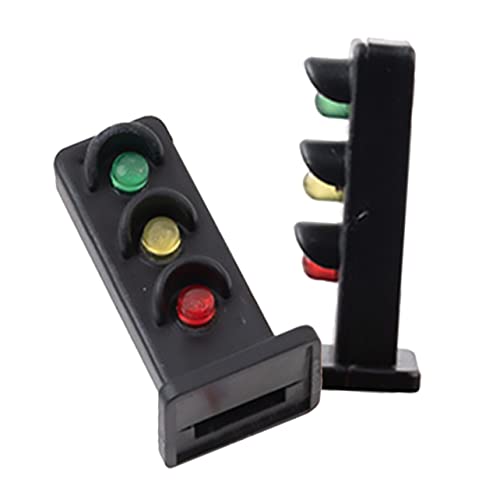 SHINEOFI 2st Modellbahn Lichter Modelleisenbahn Sandtisch Baumaterial Landschaftslichtornamente Auto-innenbeleuchtung Bausatz Eisenbahnlampenmodell Ampel Am Zebrastreifen Signal Abs SHINEOFI 2st Modellbahn Lichter Modelleisenbahn Sandtisch Baumaterial Landschaftslichtornamente Auto-innenbeleuchtung Bausatz Eisenbahnlampenmodell Ampel Am Zebrastreifen Signal Abs von SHINEOFI