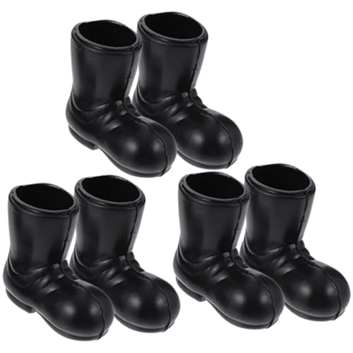 SHINEOFI 3 Paar Mini-weihnachtsmannstiefel-Spielzeug, Miniatur-weihnachtsmannschuhe für Puppenhaus-Dekoration, Süße Weihnachtsdekorationen SHINEOFI 3 Paar Mini-weihnachtsmannstiefel-Spielzeug, Miniatur-weihnachtsmannschuhe für Puppenhaus-Dekoration, Süße Weihnachtsdekorationen von SHINEOFI