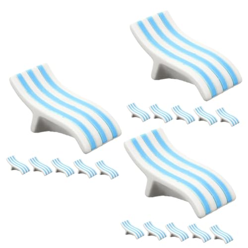 SHINEOFI 3 Sätze Strandkorb Dekoration Miniaturstühle Mini-stuhlverzierung Puppenstubenmöbel Miniatur-puppenhauszubehör Mini Beach Stuhl Puppenhaus-miniaturmöbel Miniaturen Harz 6 Stück * 3 SHINEOFI 3 Sätze Strandkorb Dekoration Miniaturstühle Mini-stuhlverzierung Puppenstubenmöbel Miniatur-puppenhauszubehör Mini Beach Stuhl Puppenhaus-miniaturmöbel Miniaturen Harz 6 Stück * 3 von SHINEOFI