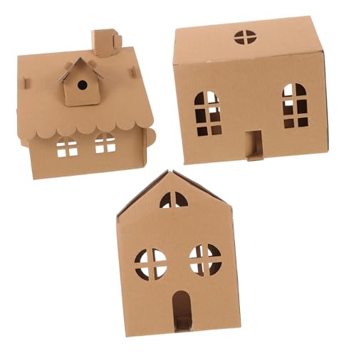 SHINEOFI 3 Stück Miniatur Dollhouse Bausatz für Fördert Kreativität Problemlösungsfähigkeiten und Motorik für Kindergarten und Familienaktivitäten SHINEOFI 3 Stück Miniatur Dollhouse Bausatz für Fördert Kreativität Problemlösungsfähigkeiten und Motorik für Kindergarten und Familienaktivitäten von SHINEOFI