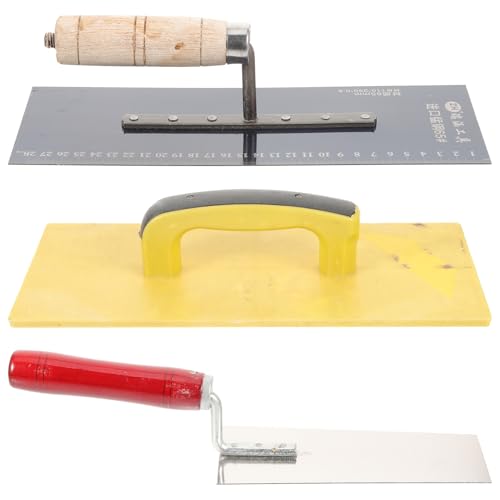 SHINEOFI 3 Stück Teiliges Spachtelset Hochwertige Putty Cutter für Trockenbau Fugenmasse und Dekoration Leicht und Langlebig für Wandbau und Oberflächenbearbeitung SHINEOFI 3 Stück Teiliges Spachtelset Hochwertige Putty Cutter für Trockenbau Fugenmasse und Dekoration Leicht und Langlebig für Wandbau und Oberflächenbearbeitung von SHINEOFI