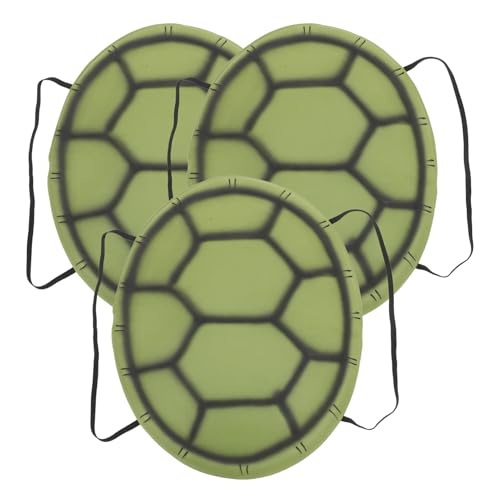 SHINEOFI 3-Teiliges Schildkrötenpanzer-Kostüm Für Kinder Schildkrötenpanzer-Rucksack Schildkrötenspielzeug Für Halloween Cosplay-Requisiten Verkleidungszubehör Auftritt Party SHINEOFI 3-Teiliges Schildkrötenpanzer-Kostüm Für Kinder Schildkrötenpanzer-Rucksack Schildkrötenspielzeug Für Halloween Cosplay-Requisiten Verkleidungszubehör Auftritt Party von SHINEOFI