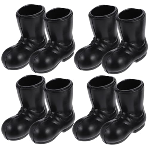 SHINEOFI 4 Paar Mini-weihnachtsmannstiefel-Spielzeug, Miniatur-weihnachtsmannschuhe für Puppenhaus-Dekoration, Süße Weihnachtsdekorationen SHINEOFI 4 Paar Mini-weihnachtsmannstiefel-Spielzeug, Miniatur-weihnachtsmannschuhe für Puppenhaus-Dekoration, Süße Weihnachtsdekorationen von SHINEOFI