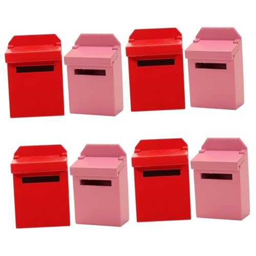 SHINEOFI 4 Sätze Winzige Hausdekoration Häuser Miniaturen Mini -hausdekoration Möbel Mini-hausbriefkasten Winziges Figurendekor Mini-briefkasten- Hölzern 2 Stücke * 4 SHINEOFI 4 Sätze Winzige Hausdekoration Häuser Miniaturen Mini -hausdekoration Möbel Mini-hausbriefkasten Winziges Figurendekor Mini-briefkasten- Hölzern 2 Stücke * 4 von SHINEOFI