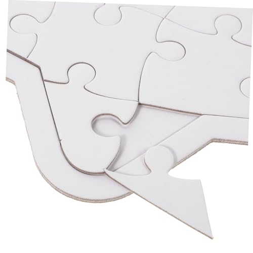 SHINEOFI 4 Stück DIY Puzzle Herzform Blanko Jigsaw Puzzles aus Hochwertigem Papier Weiß zum Selbergestalten mit Buntstiften und Farben Pädagogisch für Kreative Bastelaktivitäten SHINEOFI 4 Stück DIY Puzzle Herzform Blanko Jigsaw Puzzles aus Hochwertigem Papier Weiß zum Selbergestalten mit Buntstiften und Farben Pädagogisch für Kreative Bastelaktivitäten von SHINEOFI