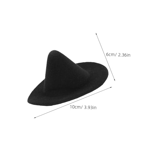 SHINEOFI 4 Stück Mini Hexenhüte Schwarz für Halloween DIY Puppenhaus Dekoration Hexenparty Zubehör Charmante Miniatur Halloween Festtagsdeko Vielseitig Einsetzbar Langlebig SHINEOFI 4 Stück Mini Hexenhüte Schwarz für Halloween DIY Puppenhaus Dekoration Hexenparty Zubehör Charmante Miniatur Halloween Festtagsdeko Vielseitig Einsetzbar Langlebig von SHINEOFI