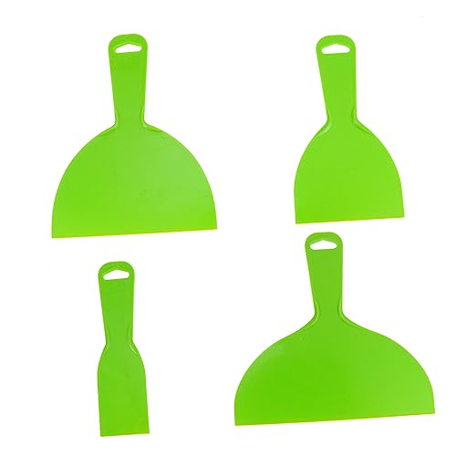 SHINEOFI 4 Stück Teiliges Kunststoff Schaber für Wand und Bodenreinigung Multifunktionale zum Entfernen von Tapeten Kleberesten für Bauarbeiter und Heimwerker SHINEOFI 4 Stück Teiliges Kunststoff Schaber für Wand und Bodenreinigung Multifunktionale zum Entfernen von Tapeten Kleberesten für Bauarbeiter und Heimwerker von SHINEOFI