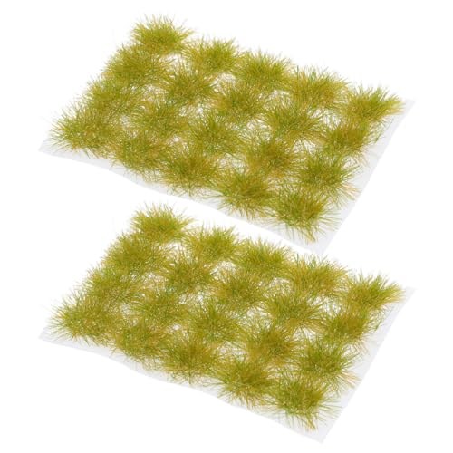 SHINEOFI 40 Stück Mini Grasbüschel Buschiger Klebstoff Für Mikrolandschaften – Diorama Layout Kunststoff Grasdekoration – Realistischer Kunstrasen Zum Basteln SHINEOFI 40 Stück Mini Grasbüschel Buschiger Klebstoff Für Mikrolandschaften – Diorama Layout Kunststoff Grasdekoration – Realistischer Kunstrasen Zum Basteln von SHINEOFI