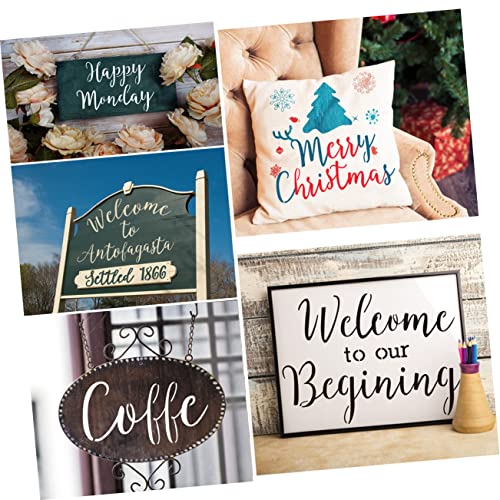 SHINEOFI 45 Stück Vorlage für englisches Alphabet Schablonen Malvorlagen Papier bescherung Weihnachten geldgeschenke Weihnachten Schablone für Handwerk Bastelzeichnungsvorlage das Haustier SHINEOFI 45 Stück Vorlage für englisches Alphabet Schablonen Malvorlagen Papier bescherung Weihnachten geldgeschenke Weihnachten Schablone für Handwerk Bastelzeichnungsvorlage das Haustier von SHINEOFI