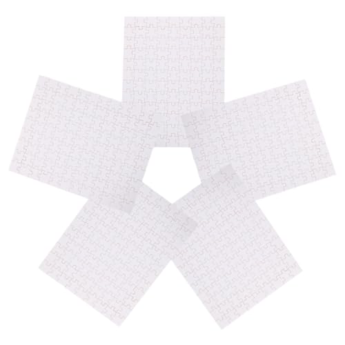 SHINEOFI 5 Blätter Teiliges Blanko Holzpuzzle Sublimation DIY Puzzle Bastelset für Wärmeübertragung Personalisierbares Puzzle zum Bemalen und Gestalten für Familien und Geschenke SHINEOFI 5 Blätter Teiliges Blanko Holzpuzzle Sublimation DIY Puzzle Bastelset für Wärmeübertragung Personalisierbares Puzzle zum Bemalen und Gestalten für Familien und Geschenke von SHINEOFI