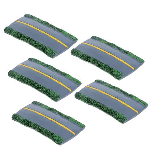 SHINEOFI 5 Stück Teiliges Miniatur Resin Straßenmodell Langlebige Diorama Straßenfiguren für Bahn Landschaft Einfach zu Positionieren Vielseitig für DIY Bastelprojekte und SHINEOFI 5 Stück Teiliges Miniatur Resin Straßenmodell Langlebige Diorama Straßenfiguren für Bahn Landschaft Einfach zu Positionieren Vielseitig für DIY Bastelprojekte und von SHINEOFI