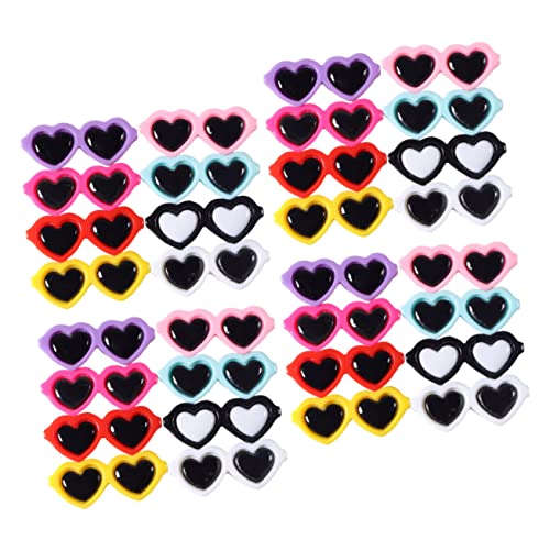 SHINEOFI 50 Stück Kleine Sonnenbrille Harz für Selbstgemachte Handyhüllen Kreative Anhänger Sicher und Langlebig für Bastelprojekte Kawaii Zubehör SHINEOFI 50 Stück Kleine Sonnenbrille Harz für Selbstgemachte Handyhüllen Kreative Anhänger Sicher und Langlebig für Bastelprojekte Kawaii Zubehör von SHINEOFI