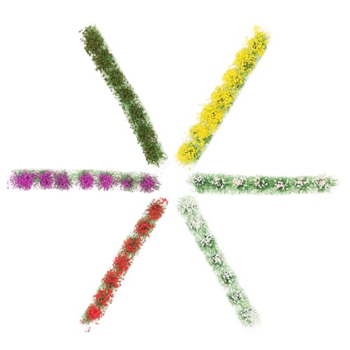 SHINEOFI 6 Boxen Kunstrasen-Cluster für draußen Simulation künstlich falsche Blumen mikrolandschaft Garden Decoration Flower Pot DIY Sandtischmaterial Landschaftsblumenbüschel Harz SHINEOFI 6 Boxen Kunstrasen-Cluster für draußen Simulation künstlich falsche Blumen mikrolandschaft Garden Decoration Flower Pot DIY Sandtischmaterial Landschaftsblumenbüschel Harz von SHINEOFI