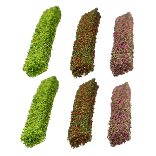 SHINEOFI 6st Miniatur-strauchmodell Mini-tierfiguren Diorama-Modell Zweige Blatt-Modell Miniaturmodell Dreidimensionales Modell Gewundenes Maurerhandwerk Künstliches Modell Plastik SHINEOFI 6st Miniatur-strauchmodell Mini-tierfiguren Diorama-Modell Zweige Blatt-Modell Miniaturmodell Dreidimensionales Modell Gewundenes Maurerhandwerk Künstliches Modell Plastik von SHINEOFI