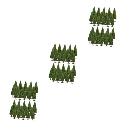 90 STK Drahtbaum gemischtes Kiefernmodell Sandtisch-Konstruktionsmodell Zugdekor Modelle Landschaftsbäume selber Machen Modell Sandkasten Miniatur Landschaftsbaum Gefälschte Bäume von SHINEOFI