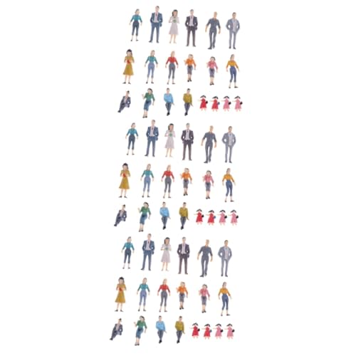 SHINEOFI 90 STK vorbildlicher Mann miniaturfiguren miniaturen Figuren geldgeschenke Geburtstag geburtstagsmitgebsl Geburtstagsgeschenk Hausdekoration gemalt Marionette Modell Plastik. von SHINEOFI