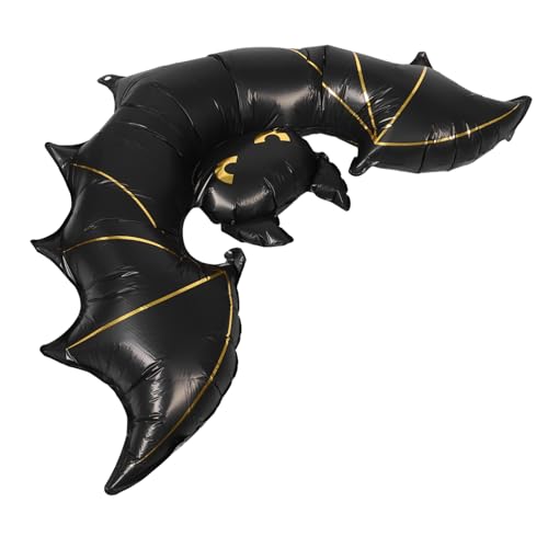 SHINEOFI Aufblasbare Halloween Fledermaus Dekoration Große Matte Fledermaus Folienballons Spukhaus Party Deko für Halloween Geburtstag Shower Innen Außen SHINEOFI Aufblasbare Halloween Fledermaus Dekoration Große Matte Fledermaus Folienballons Spukhaus Party Deko für Halloween Geburtstag Shower Innen Außen von SHINEOFI