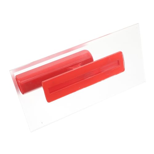 SHINEOFI Betonglätter Kelle Polierkelle Trockenbau Werkzeuge Glättekellen Glättkelle Für Beton Gipskelle Trockenbau Glättwerkzeug Für Wandplatten Fliesenkelle Rotes Acryl SHINEOFI Betonglätter Kelle Polierkelle Trockenbau Werkzeuge Glättekellen Glättkelle Für Beton Gipskelle Trockenbau Glättwerkzeug Für Wandplatten Fliesenkelle Rotes Acryl von SHINEOFI