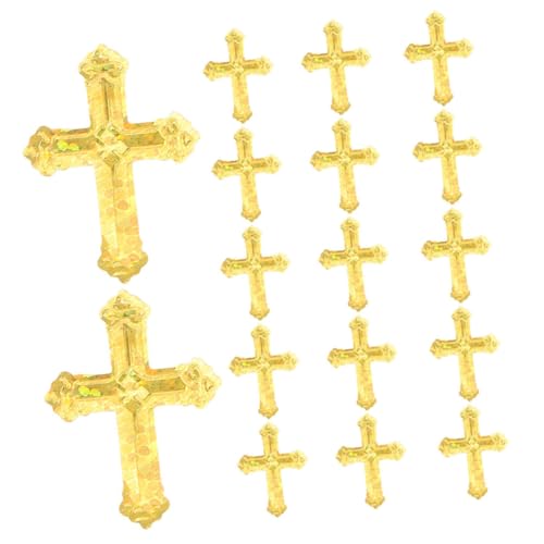 SHINEOFI Goldene Kreuz Konfetti für Tische Fadebeständig Buntes Plastik Sakrale Dekoration für Taufe Kommunion Hochzeit Geburtstagsfeier Leicht zu Reinigen Festliche Streudeko SHINEOFI Goldene Kreuz Konfetti für Tische Fadebeständig Buntes Plastik Sakrale Dekoration für Taufe Kommunion Hochzeit Geburtstagsfeier Leicht zu Reinigen Festliche Streudeko von SHINEOFI