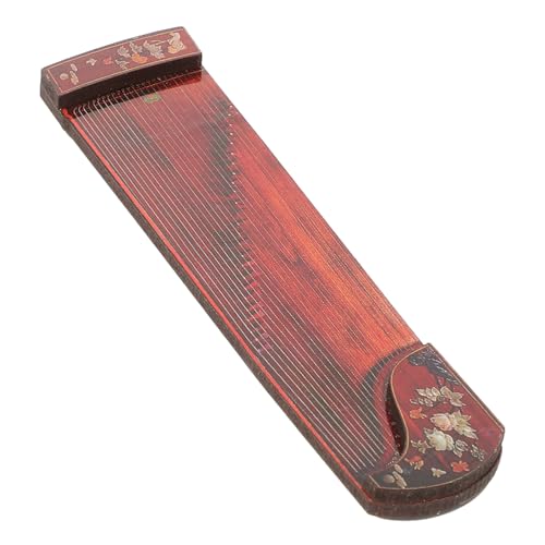 SHINEOFI Guzheng -Modell Mini klein Puppenhausmöbel winzig Musical mit Instrumentenmodell Puppeninstrument Dekorationen für Musikinstrumente hölzern von SHINEOFI
