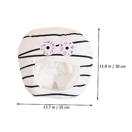 SHINEOFI Halloween Karneval Holzfigur Kopfmaske Mumiendesign Kuscheliger Party Cosplay Hut Lustige Kopfbedeckung für Karneval Verkleidung und Fotospaß SHINEOFI Halloween Karneval Holzfigur Kopfmaske Mumiendesign Kuscheliger Party Cosplay Hut Lustige Kopfbedeckung für Karneval Verkleidung und Fotospaß von SHINEOFI