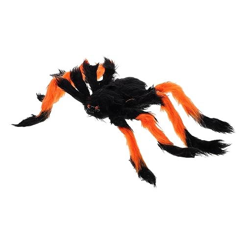 SHINEOFI Halloween Riesenspinne Dekoration Große Plüschspinne für Gruselige Häuser Farbe Zufällig für Halloween Feiern und Outdoor Dekorationen Zufällige Farbe SHINEOFI Halloween Riesenspinne Dekoration Große Plüschspinne für Gruselige Häuser Farbe Zufällig für Halloween Feiern und Outdoor Dekorationen Zufällige Farbe von SHINEOFI