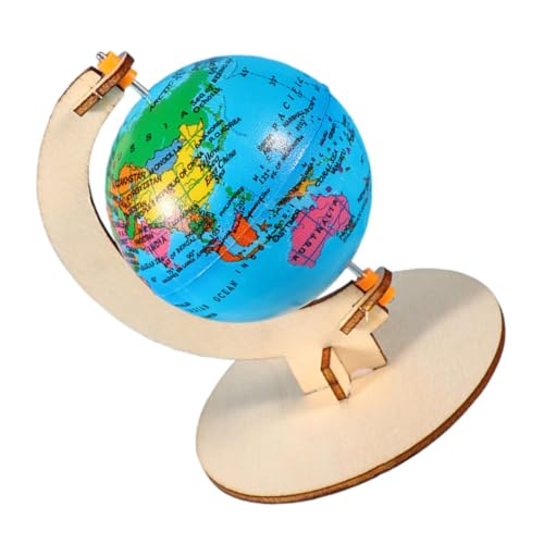 SHINEOFI Handgefertigtes Holz Erde Modell DIY Wissenschaftsbastelset für Pädagogischer Interaktives Lernspielzeug Einfache Montage für Klassenzimmer und Wohnkultur Jungen Mädchen Geeignet von SHINEOFI