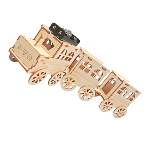 SHINEOFI Holzbauzug DIY Bausatz aus Natürlichem Holz mit Glatter Oberfläche Kompatibel mit Verschiedenen Gleissystemen Fördert Kreativität und Handwerkliche Fähigkeiten für Familien SHINEOFI Holzbauzug DIY Bausatz aus Natürlichem Holz mit Glatter Oberfläche Kompatibel mit Verschiedenen Gleissystemen Fördert Kreativität und Handwerkliche Fähigkeiten für Familien von SHINEOFI