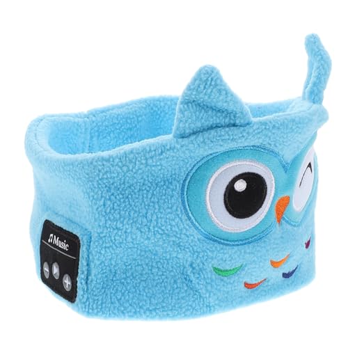 SHINEOFI Kopftuch mit -Musik Panda-Stirnband Panda-Kopfhörer Tierstirnbänder zum Waschen des Gesichts Panda-Partyzubehör Panda-Stirnbänder Polyester Orange von SHINEOFI