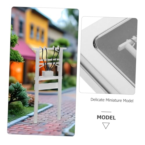 SHINEOFI Maßstab Kunststoff Robust Realistische Miniatur für Sandtisch Diorama Modellbau Dekoration für Enthusiasten von SHINEOFI