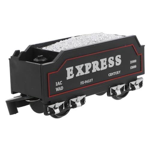 SHINEOFI Mikro-Landschaftsmodell für interaktives dampflok Modell dampflok dampflokomotive Magnetzüge Magneteisenbahn für Kleinkinder Plastik Black von SHINEOFI